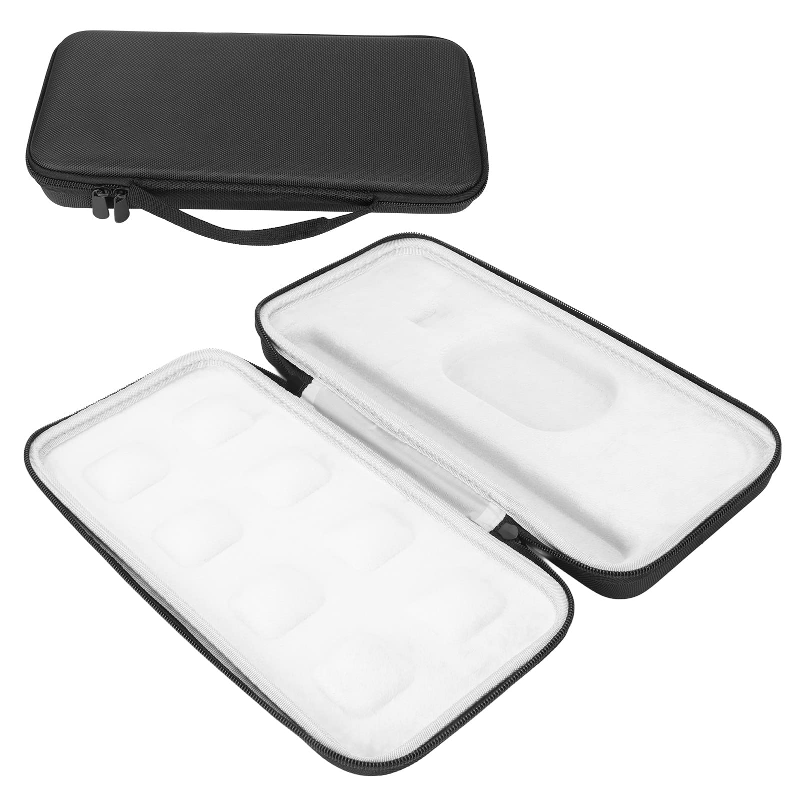 Keyboard Case, Waterproof Portable EVA Wireless Luminous Keyboard Travel Storage Box for MX Keys Mini