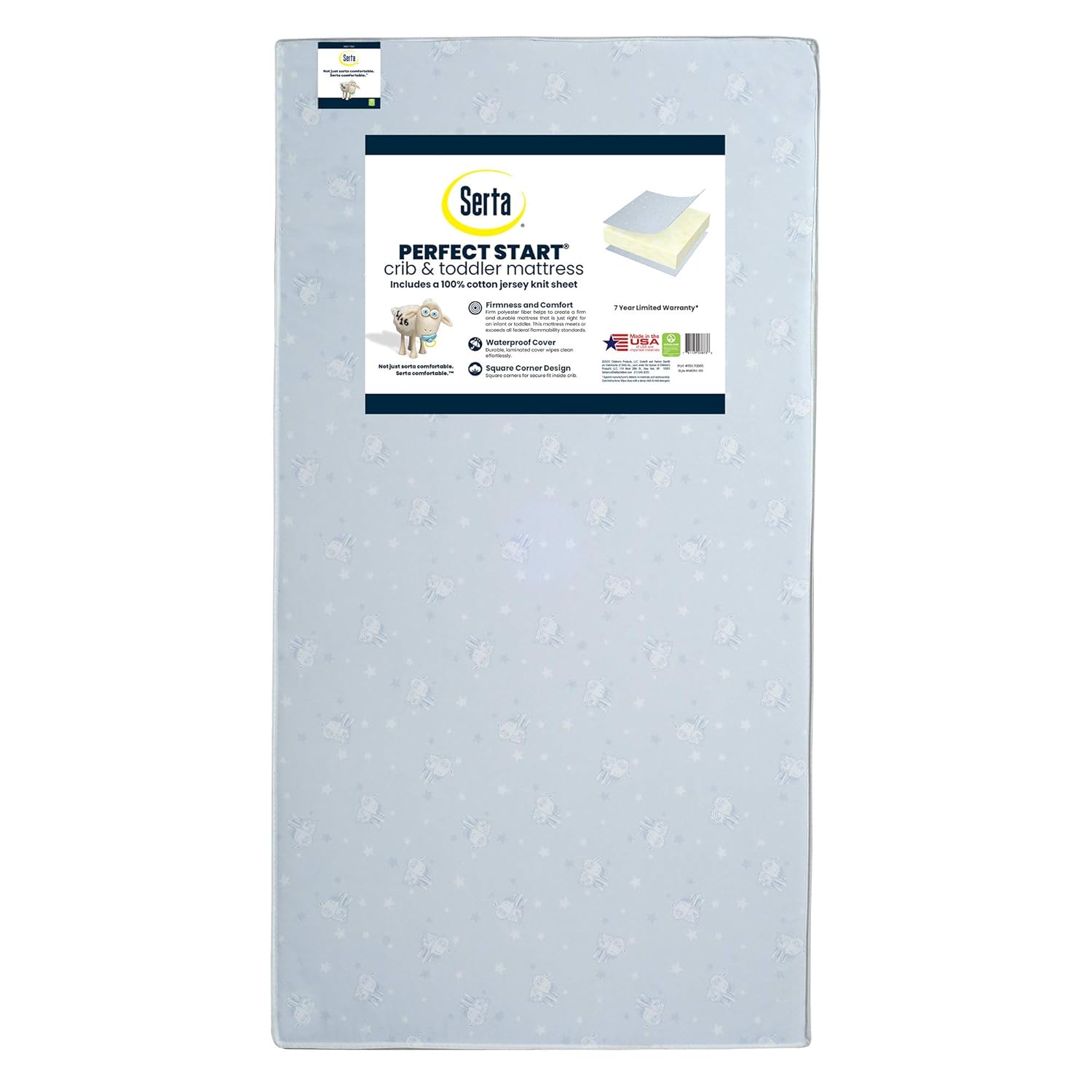 serta perfect start crib mattress