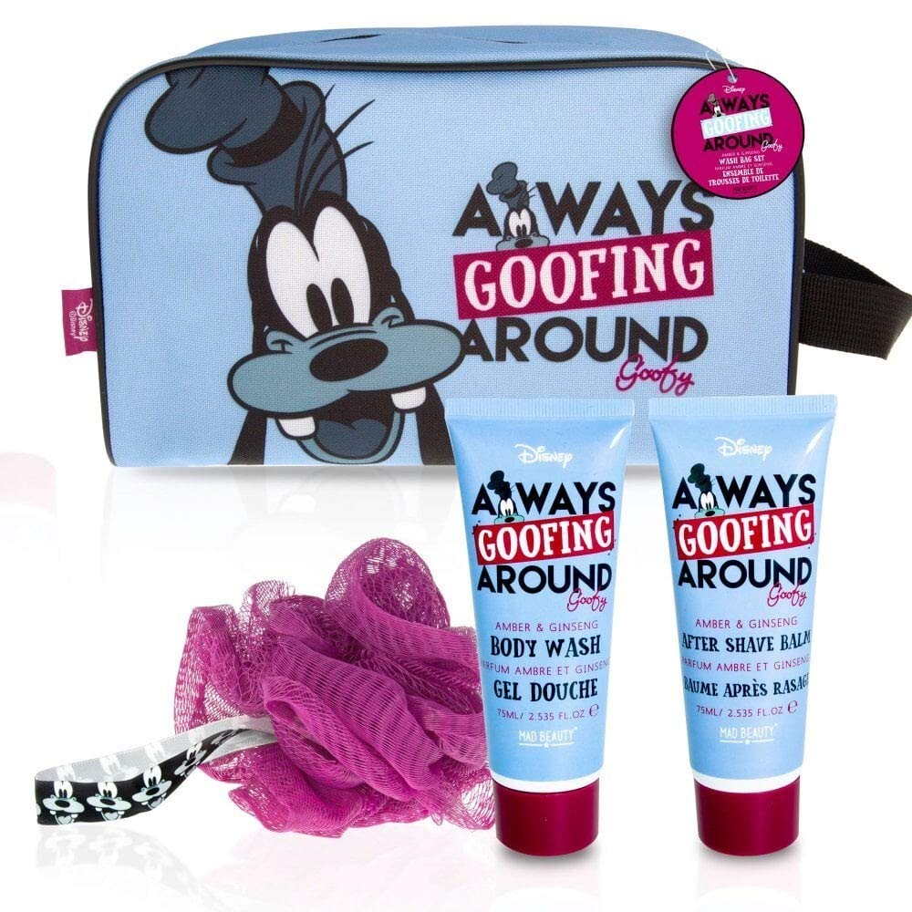 MAD Beauty Disney Goofy Wash Bag, 1 count, Pack Of 4
