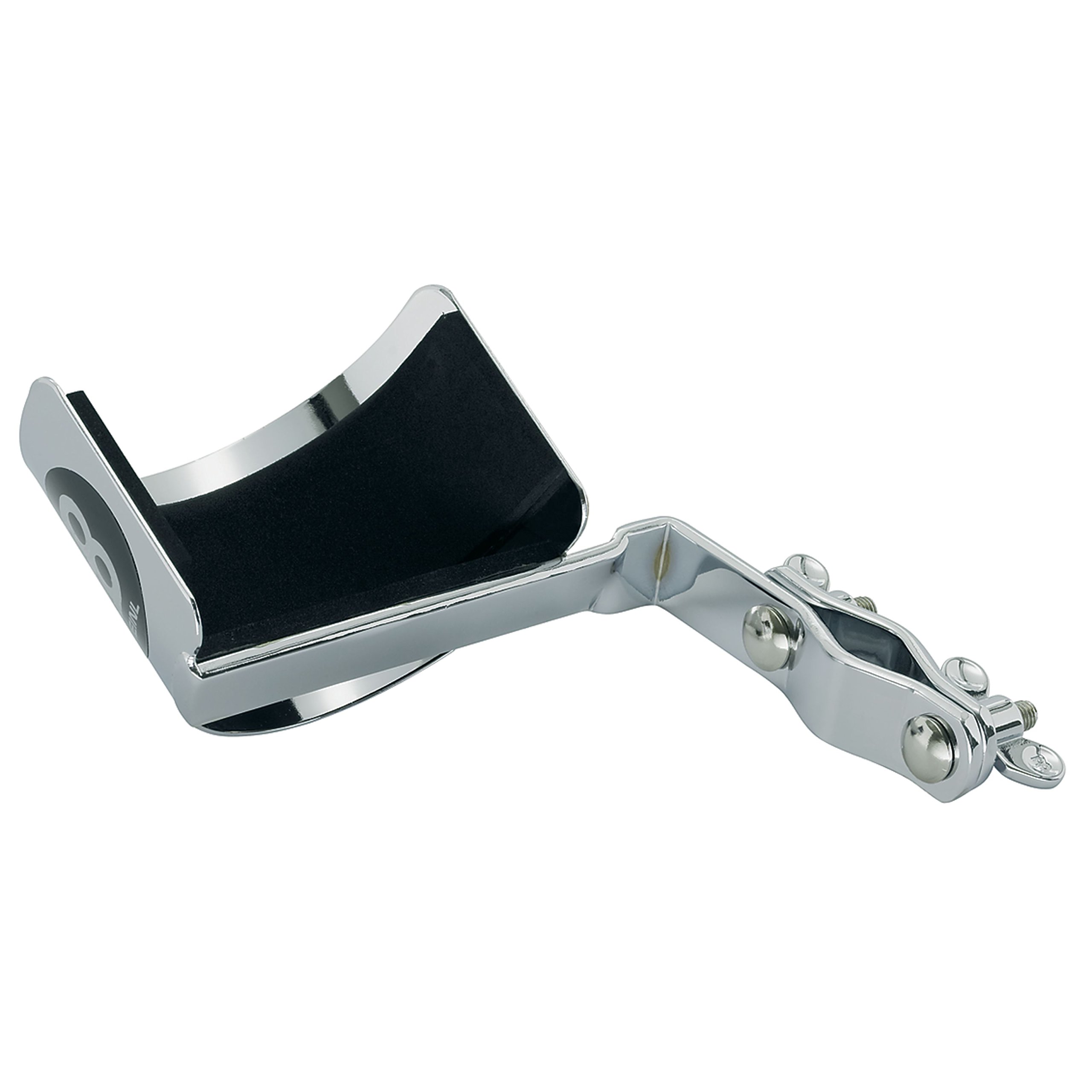 Meinl Percussion Cabasa Holder Accessory - Mount for Cabasa Instrument - With Mounting Clamp - Padded - Steel, Chrome Plated (MC-CA)