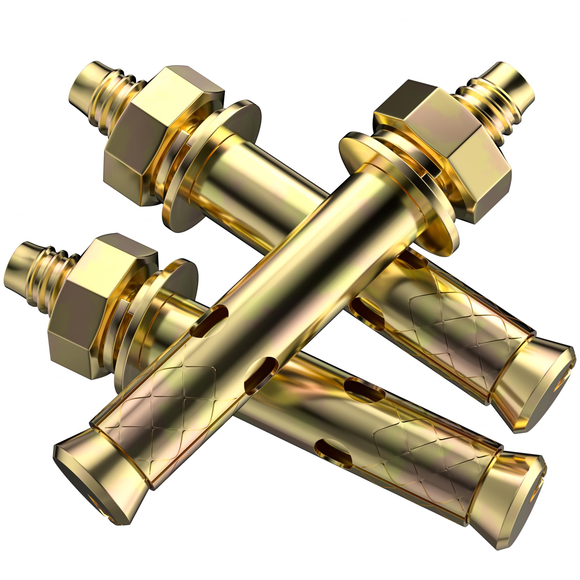 12 PCS M8 x 60mm Heavy Duty Expansion Bolts