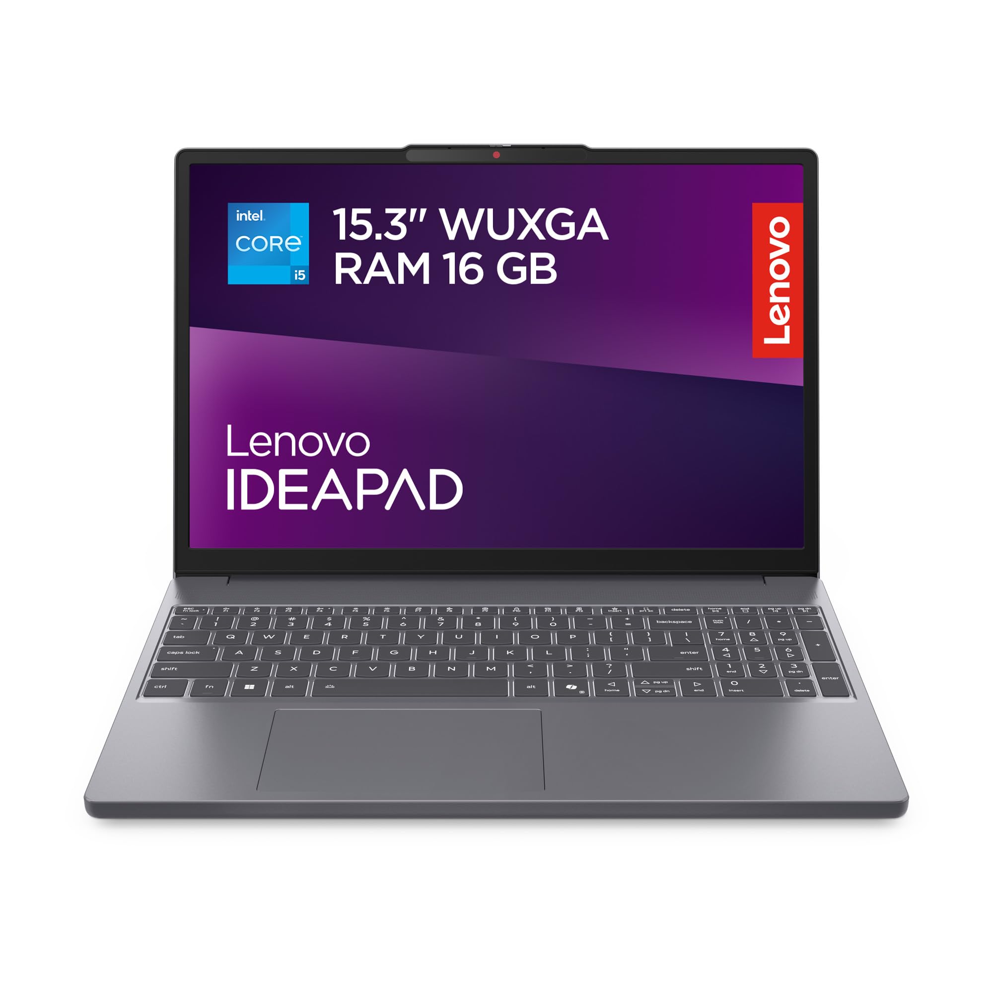 Lenovo IdeaPad Slim 3 Notebook 15.3'' IPS WUXGA (1920x1200), Intel Core i5-13420H, RAM 16GB, 1TB SSD, Windows 11 Home, WiFi 6 - Luna Grey