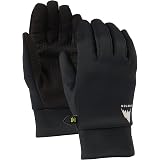 Burton Women's Touch-N-Go Glove Liner, True Black, Large