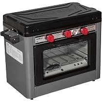 Camp Chef Deluxe Outdoor Camp Oven - Stainless Steel, Insulated Oven Box,  Matchless Ignition - Charcoal Gray (COVEND) : Amazon.ca: Home