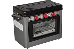 Camp Chef Deluxe Outdoor Oven - Outdoor Oven for Camping Gear & Outdoor Cooking - Internal Dimensions 11" L x 16" W x 9" H