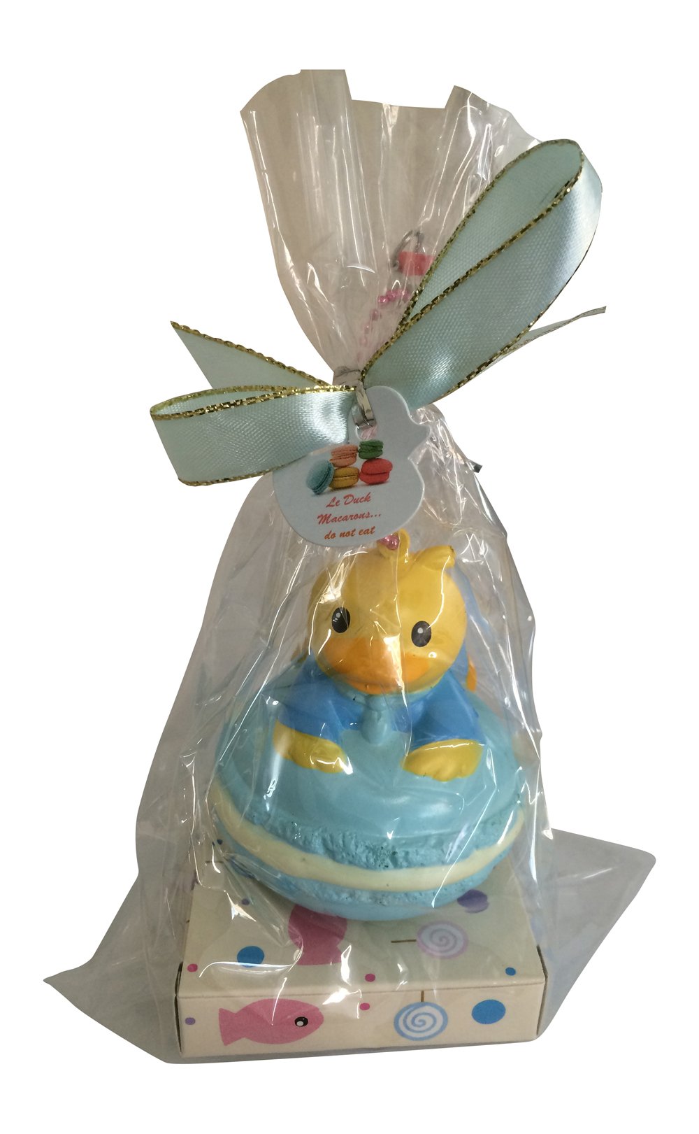 Squishy And Scented Le Duck Macaron From Creamiicandy Blue