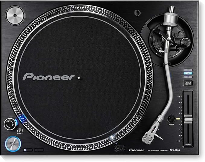 Pioneer DJ Direct Drive DJ Turntable, Black