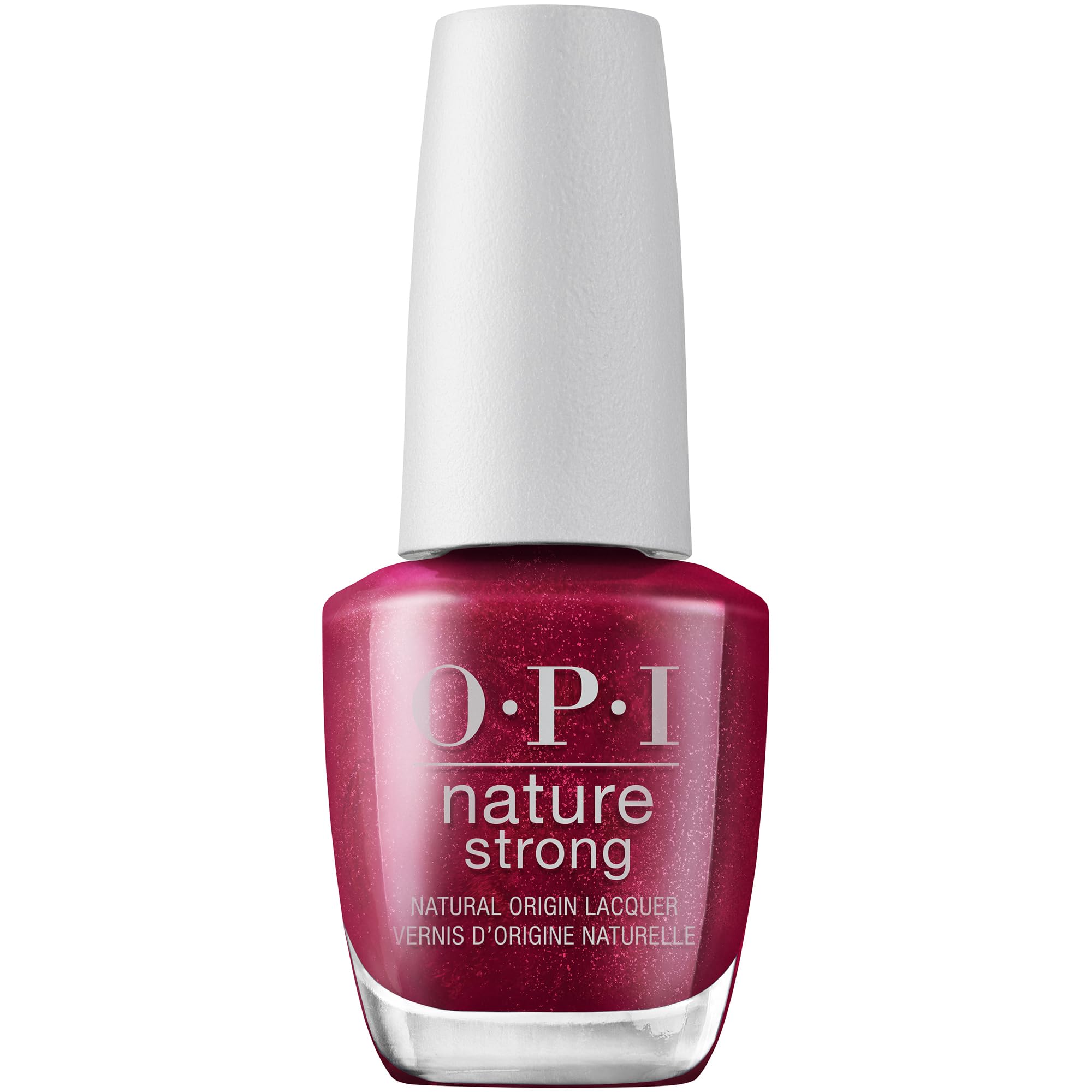 OPI Nature Strong Natural Vegan Nail Polish, Red Shades, Raising Your Voice, 99350087071