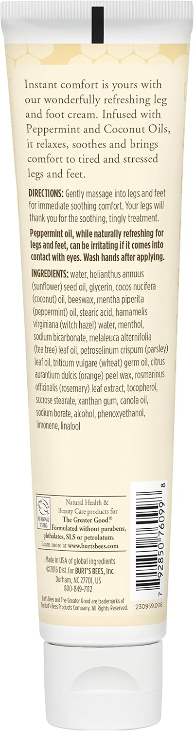 Burt's Bees Mama Bee Leg and Foot Creme - 3.38oz : Foot Creams : Beauty