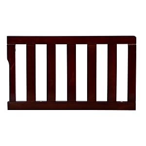 Dream On Me Universal Convertible Crib Toddler Guard Rail, Mocha