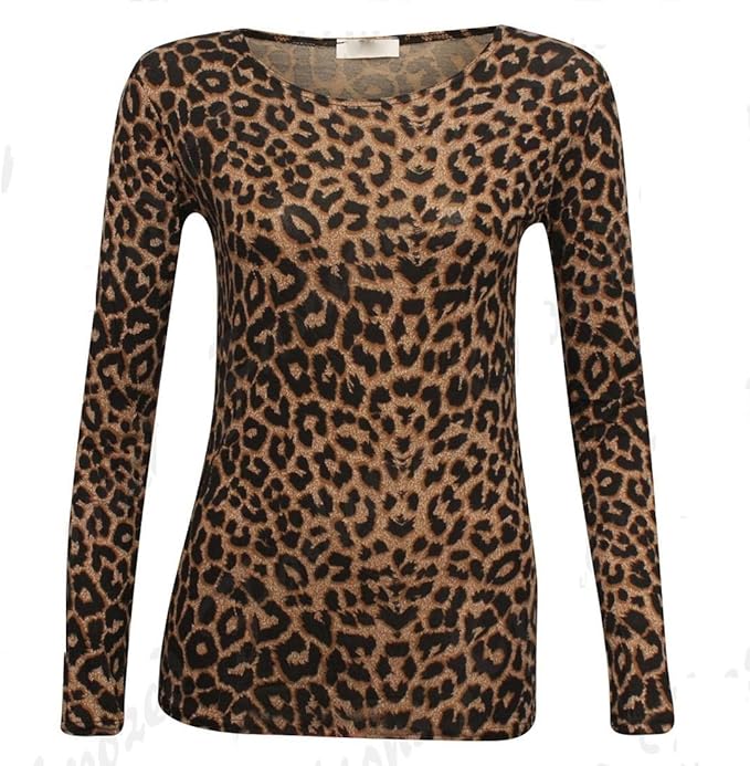 maglietta leopardata