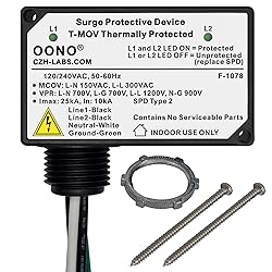 Split-Phase 120/240VAC SPD Surge Protective
