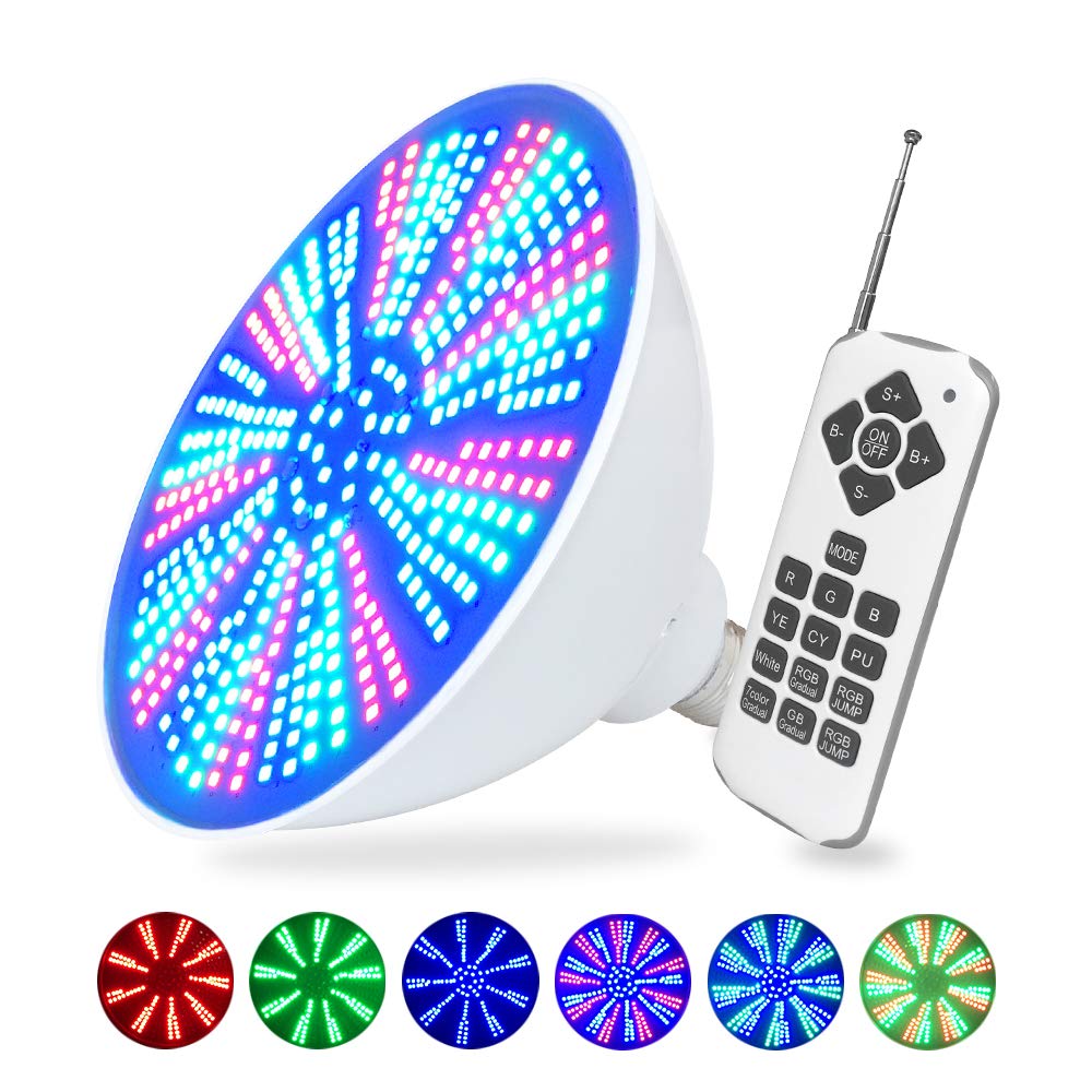 Buy 40W Color Changing LED Pool Light for Inground Swimming Pool, 120V