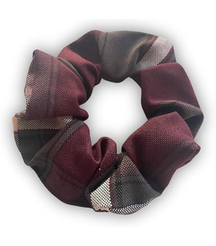 Amazon.com : Plaid Scrunchie Set, Set of 6 Scrunchies in  display picture 1