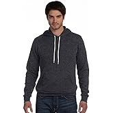 Bella + Canvas Unisex Poly-Cotton Fleece Pullover Hoodie (3719) DK GRAY HEATHER