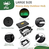 NineLeaf Extra Large Waterproof Electrical Box IP54 Weatherproof Outdoor Outlet view 7