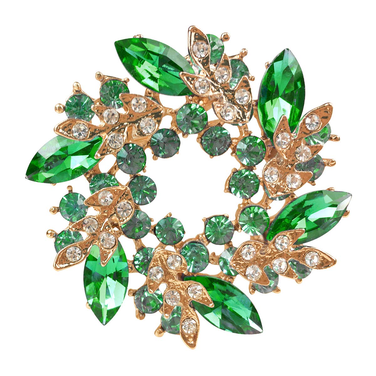Bauhinia Brooch Pin for Women Flower Brooch Elegant Simulated Crystal Brooches | Scarf Brooch | Brooches for Women | Crystal Flower Brooch | Women Brooches and Pins | Floral Brooch Pins | Pin Brooch,
