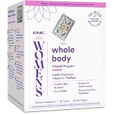 GNC Whole Body Vitapak Program, 7 in 1 Formula, 30 Servings | Delivers Head to Toe Support with Ginkgo Biloba for Brain Health, Fish Oil for Heart Health, and Resveratrol Antioxidants