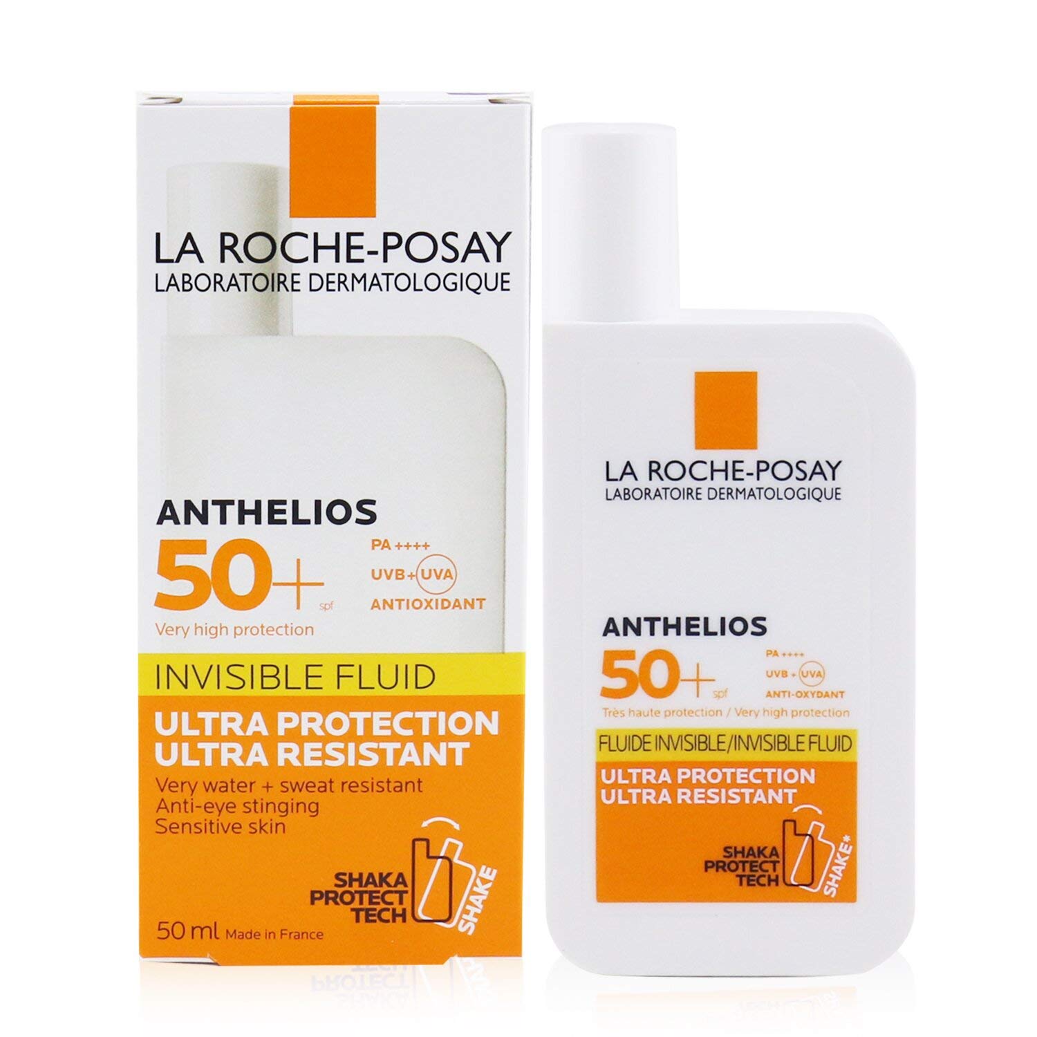 anthelios invisible fluid tinted spf 50