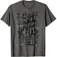 Amazon.com: The Clash - Scratched Red Logo T-Shirt : Clothing