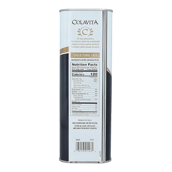 COLAVITA PREMIUM ITALIAN EXTRA VIRGIN OLIVE OIL 3 LITRES