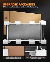 Torchtree CU2588 Radiator Replacement,Compatible