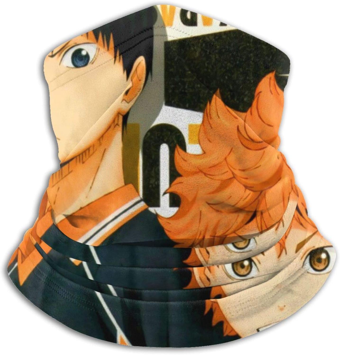 Haikyuu Shoyo Hinata Tobio Kageyama Face Cover Scarf Neck Gaiter