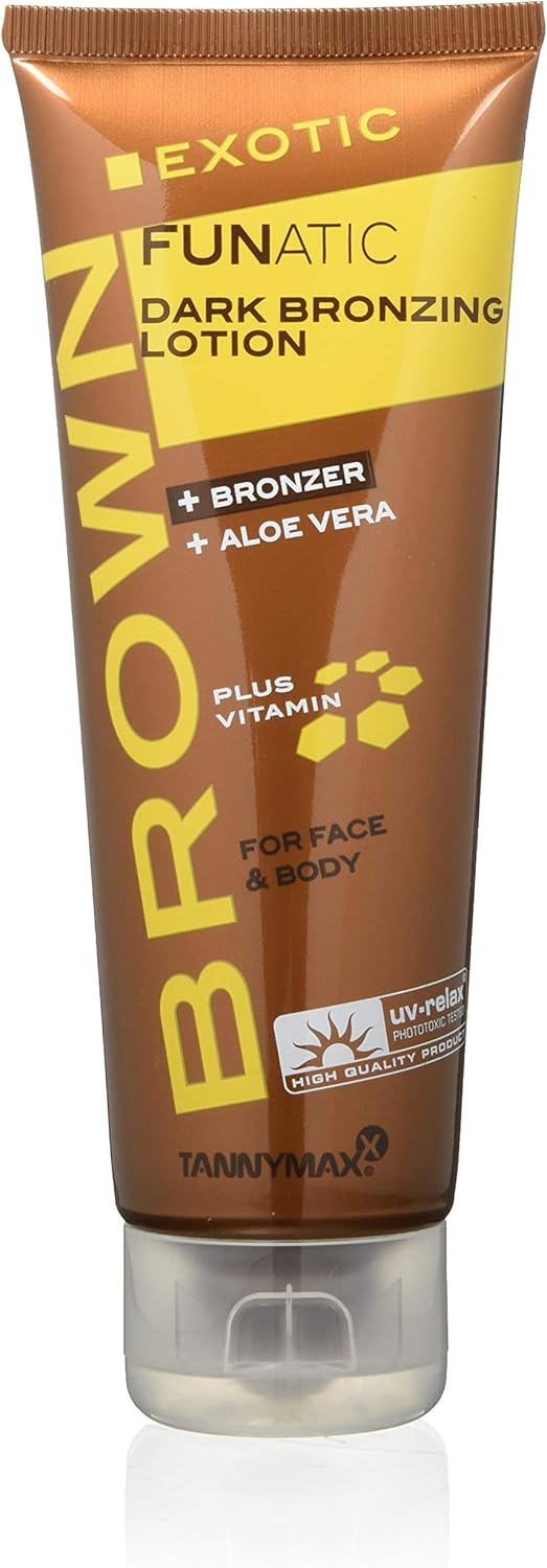 Tannymaxx Brown Exotic Funatic Deep Self Tanning Bronzing Lotion, 125 ml (Pack of 1)