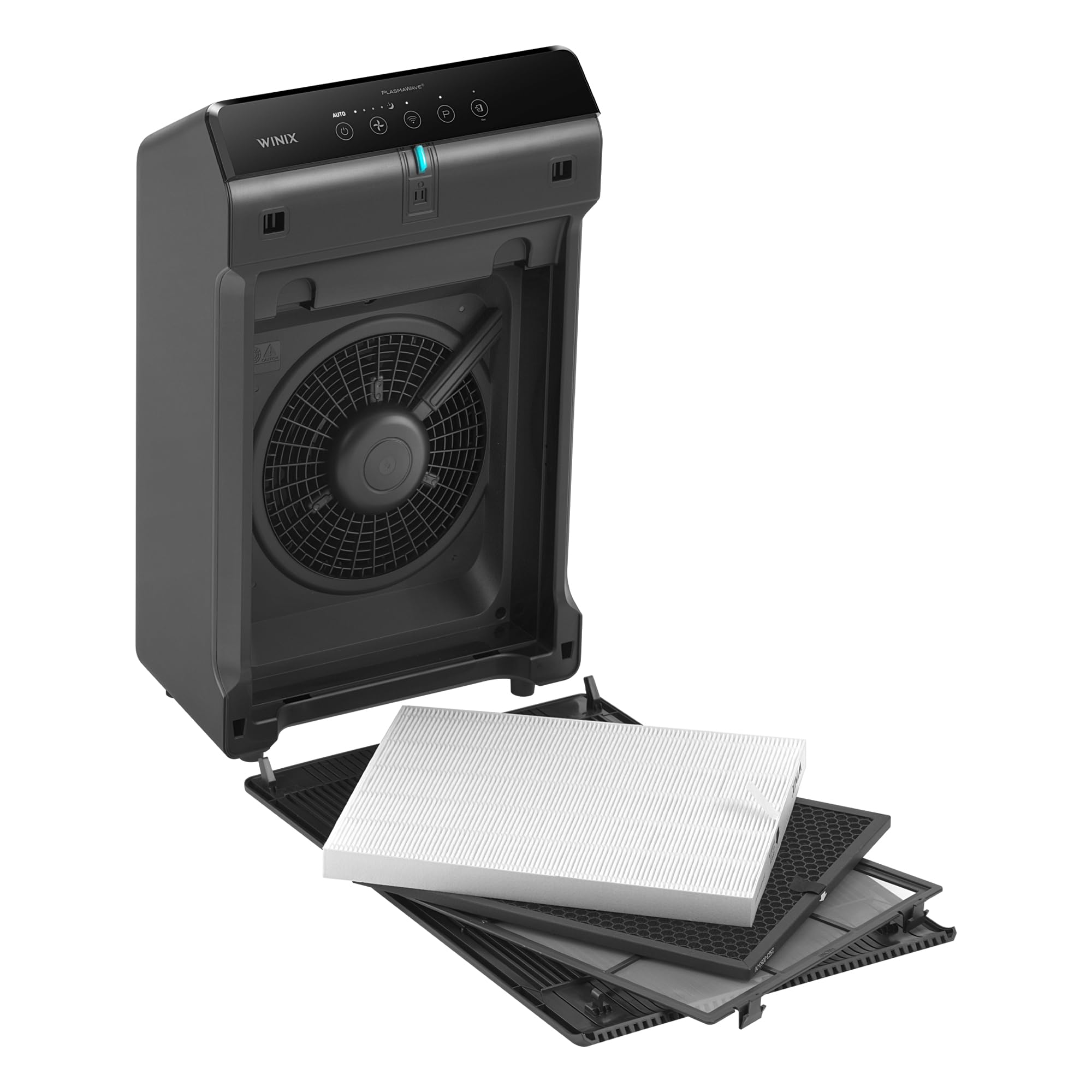 Winix 5510 Air Purifier (New Generation of 5500-2 with App Support) for Home Large Room Up to 1881 Ft² in 1 Hr, True HEPA, High Deodorization Carbon Filter and Auto Mode, Captures Pet Allergies, Smoke