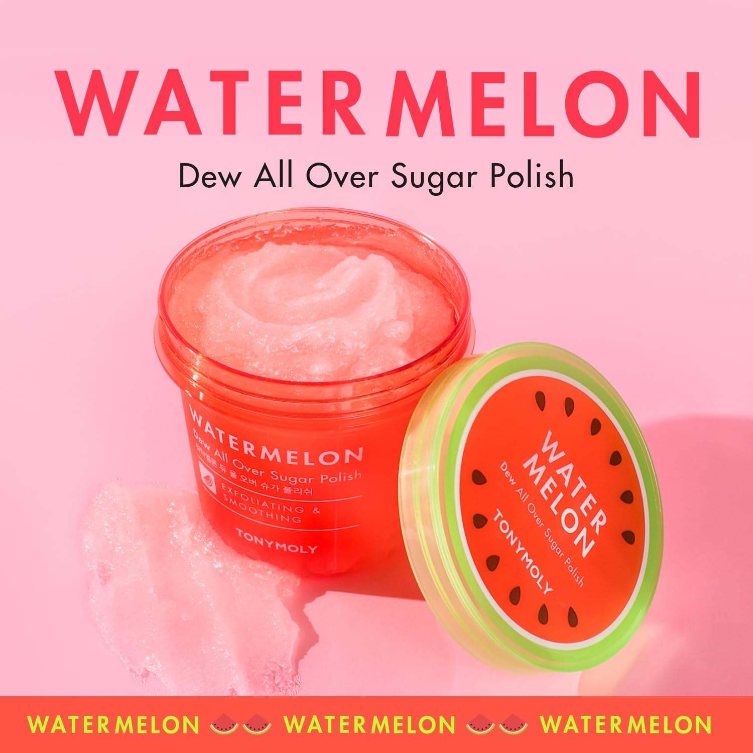 TONYMOLY Watermelon Dew All Over Body & Face Serum, Hydrating Serum for Glowing Skin, Korean Skincare, Watermelon Extract, Aloe Leaf Extract & Centella Asiatica, All Skin Types