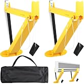 Wells Mini Split Wall Mounting Bracket, Heavy-Duty Support Bracket for Ductless Air Conditioner, Secure &amp; Stable Indoor AC Mount, Easy One-Person Installation, Compatible with Most Mini Split Systems