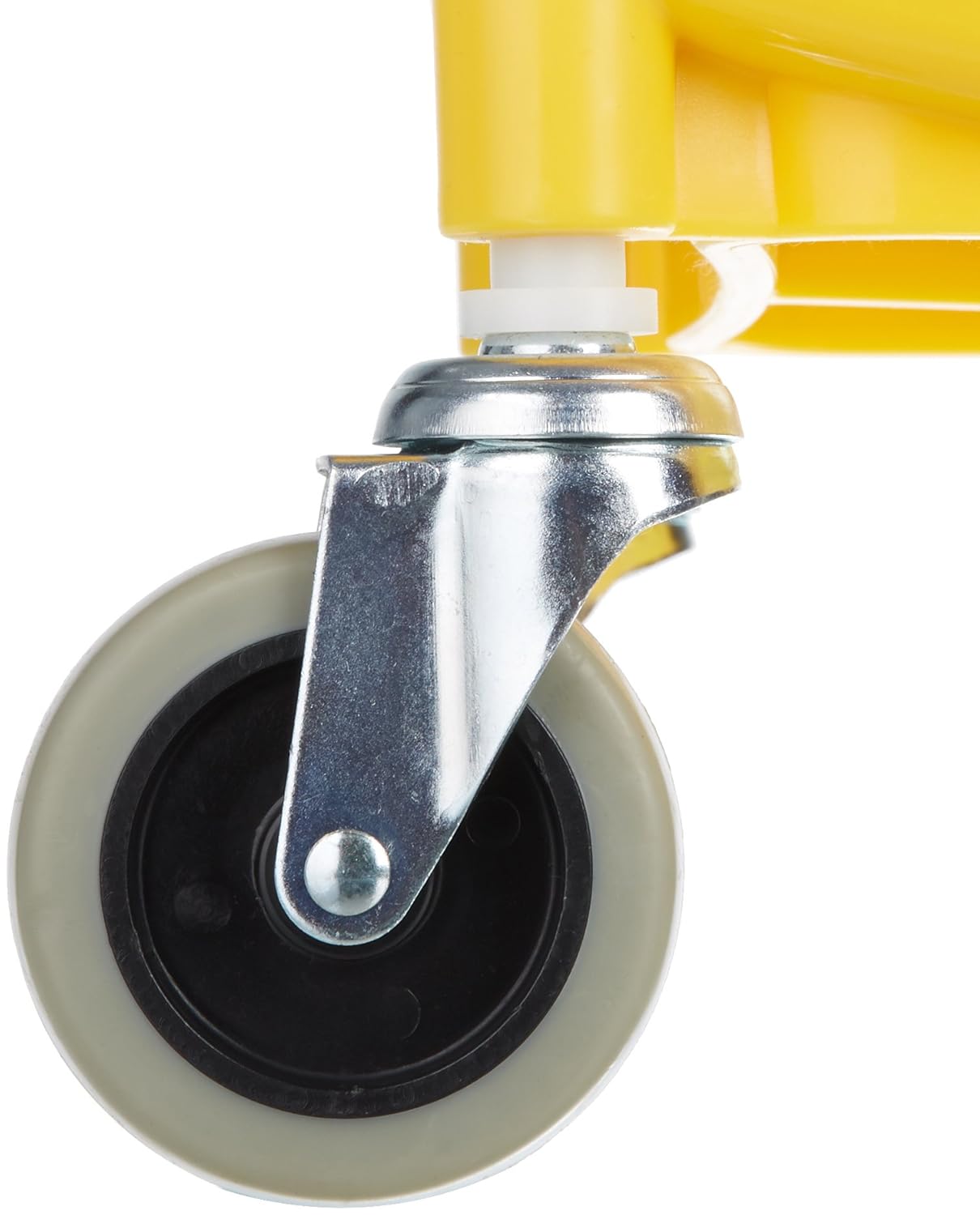 Basics Side Press Wringer Combo Commercial Mop Bucket on Wheels, 35 Quart, Yellow: Industrial & Scientific