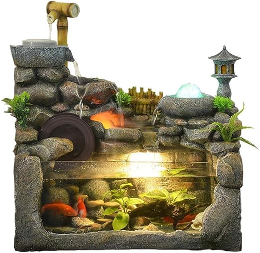 Amazon De Kuche Haushalt Wohnen Zimmerbrunnen Kreative Desktop