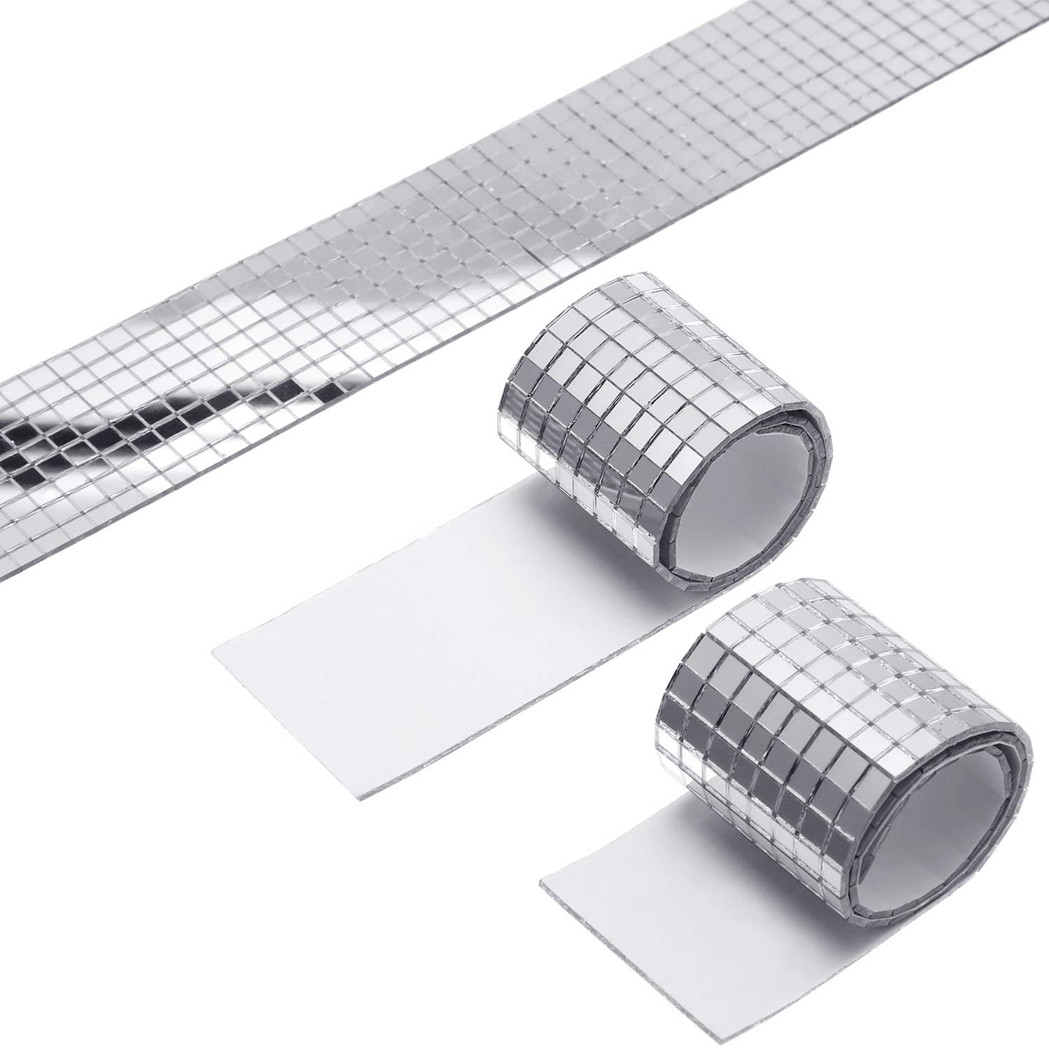 Self Adhesive Mini Square Glass Decorative Craft Diy Accessory Mirrors Mosaic Tiles 5 X 5 Mm 1200 Pieces Buy Online In United Arab Emirates At Desertcart Productid 126448664
