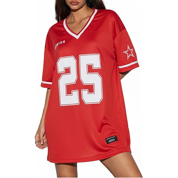 Verdusa Women's Oversized Jersey Sheer Mesh Mini Dress Half Sleeve V Neck T  Shirt Dress Silver Small at Amazon Women's Clothing store