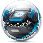 Sphero Bolt+ Coding Robot | Program with Draw, Blocks, Python &amp; JavaScript, Animated LCD Screen, Ages 8+, Durable, Qi Charging, Waterproof