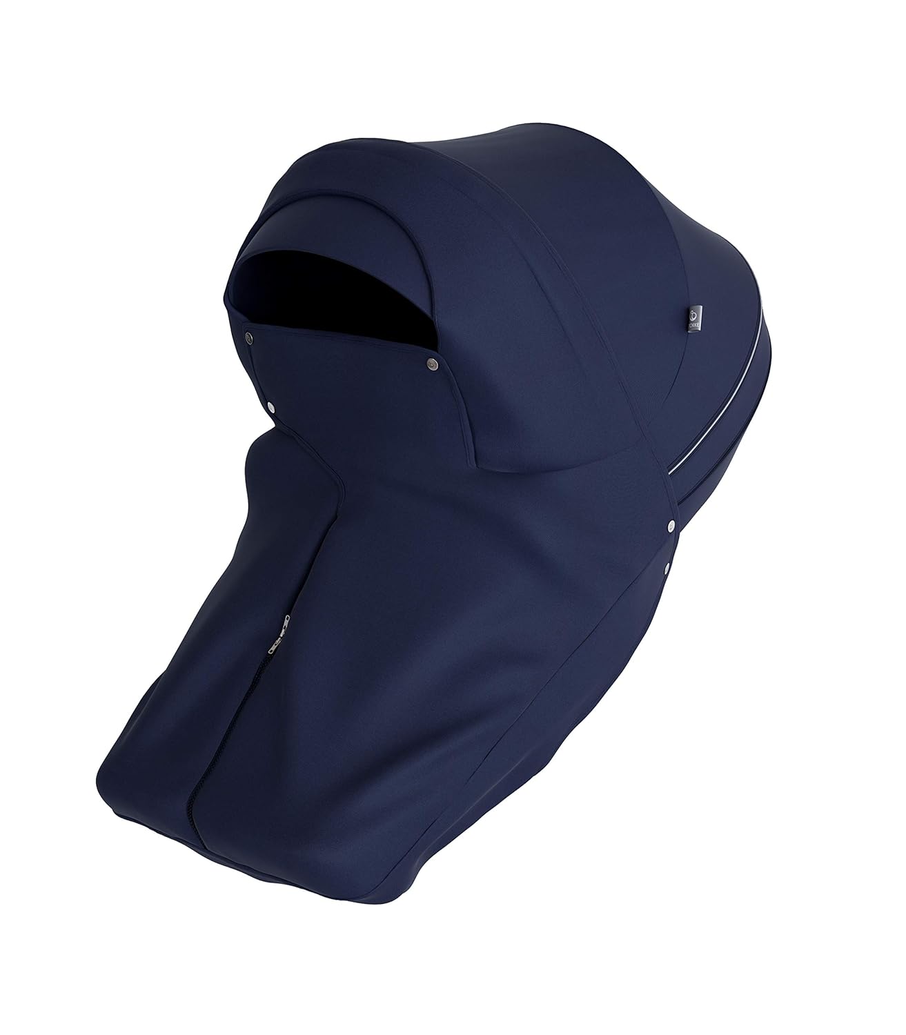 STOKKE® Kinderwagen Windschutz - Die wasserabweisende, winddichte Außenhaut beschützt Ihr Kleines vor Wind und Wetter - weiches&amp;wärmedämmendes Innenfutter für extra Behaglichkeit - Farbe: Deep Blue