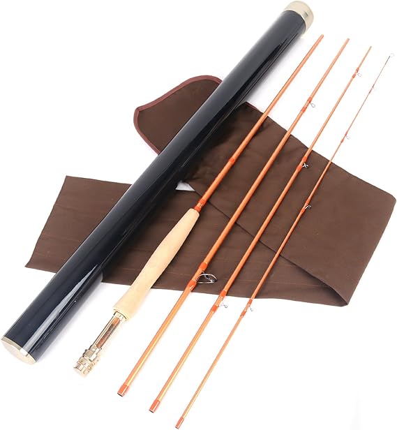 Maxcatch Skyhigh Gold Fly Fishing Rod 4Piece 9 Feet with IM12 Carbon