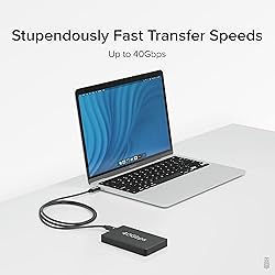 Plugable Thunderbolt 4 Cable with 240W