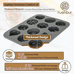 【More Styles Optional】 Fuehbur 3 Pack Flower