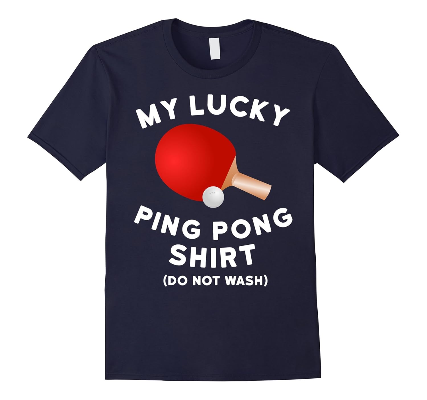 Funny Ping Pong T-Shirt - My Lucky Ping Pong Shirt-ANZ