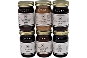 SCHERGER'S KETTLE - SHIPSHEWANA, IN Best Sellers Gift Box (6-4.5 oz jars in a gift box)