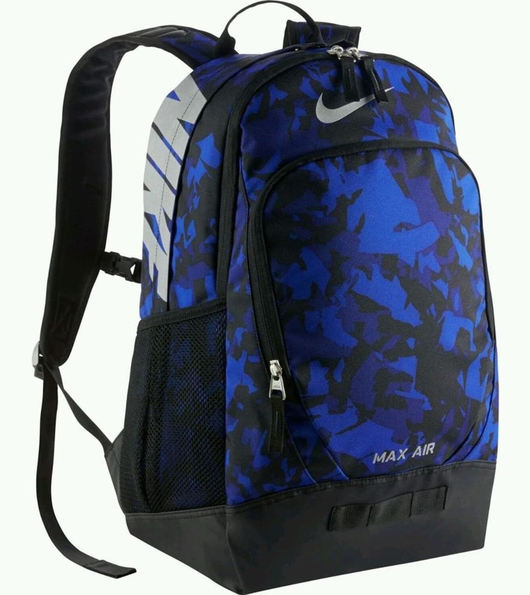 nike air max metallic silver backpack