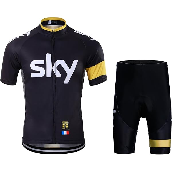 CATENA Men's Cycling Jersey & Pants Set - 3D Padded Bike Clothing With Quick-Dry Fabric