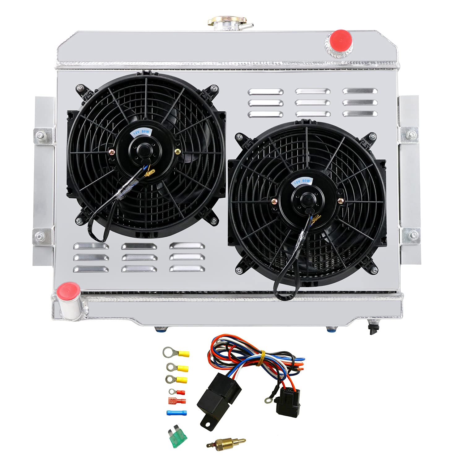 Mua 4 Row Core Aluminum Radiator with 10