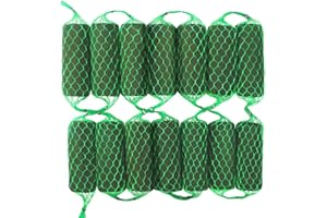 ARTANLIFE 14PCS Dry Wet Samll Green Flower Floral Foam Garland Sponge Mud Cage Blocks Brick Tray Holder Plant Florist for Fresh Live Fake Artificial Flower Arrangements Supplie Wedding Arch Wall Swag