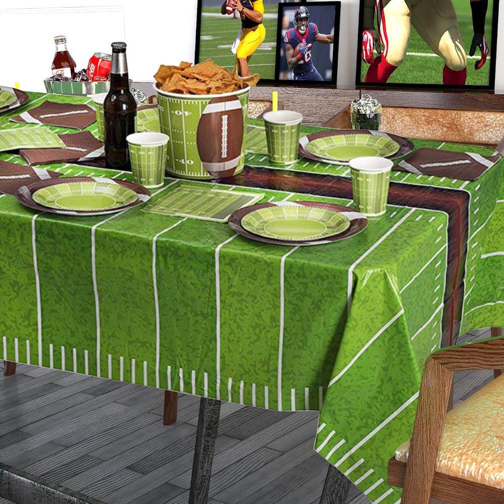 HansGo Football Tablecloth, Football Touchdown Table Football Fan Party Game Decoration 86\