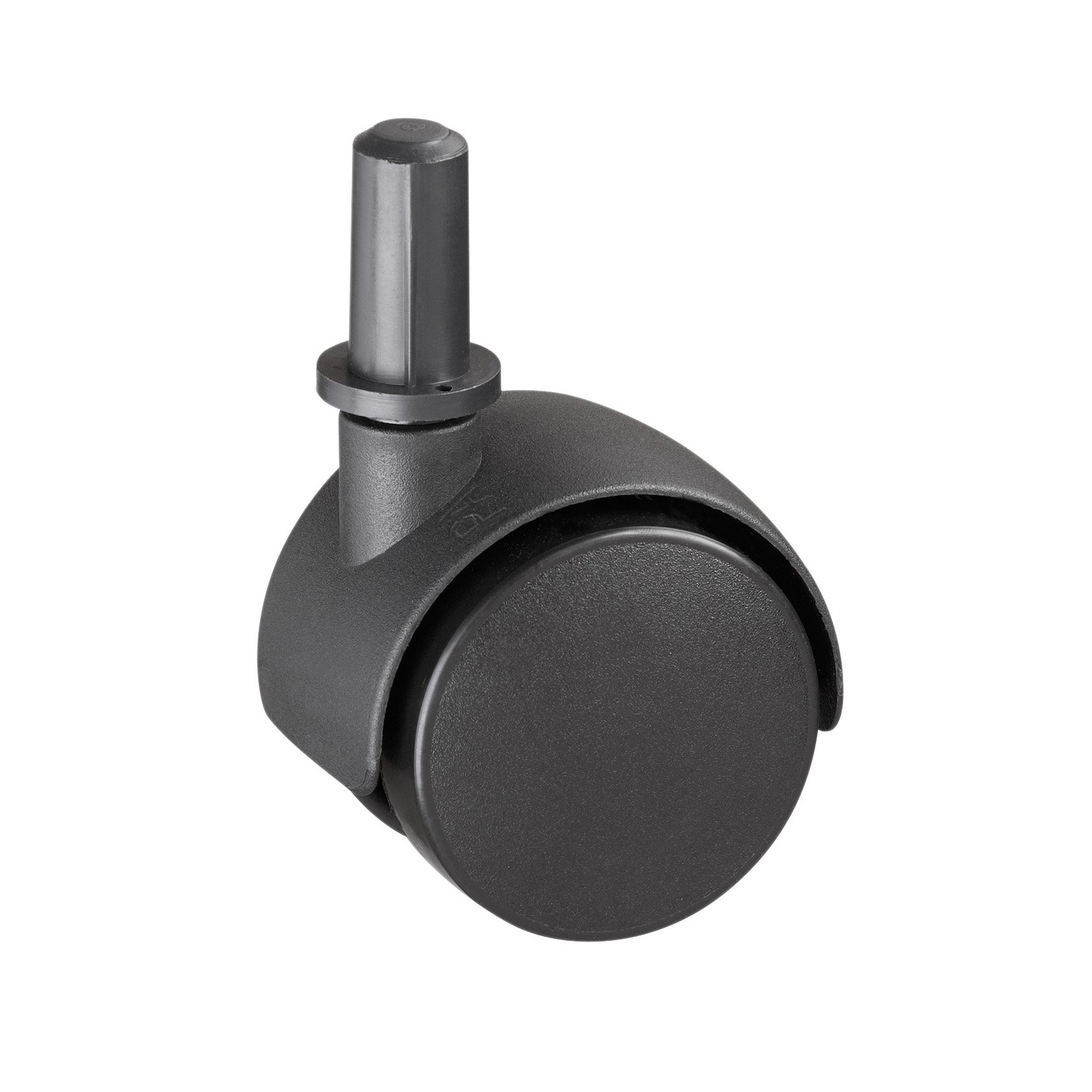 Meister Double Roll ✓ with Stick and Brass ✓ Plastic Pulley ✓ Hard Tread ✓/Friction Bearing/Transport Roller Furniture Roller Container | Parquet Reel, Size Ø 40 mm