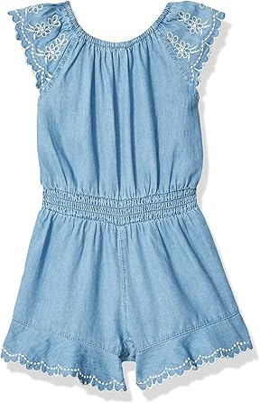 little me baby girl rompers