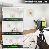 Huepar BOX-1G Green Laser Level with Pulse Mode 150° Vertical Beam 130° view 2